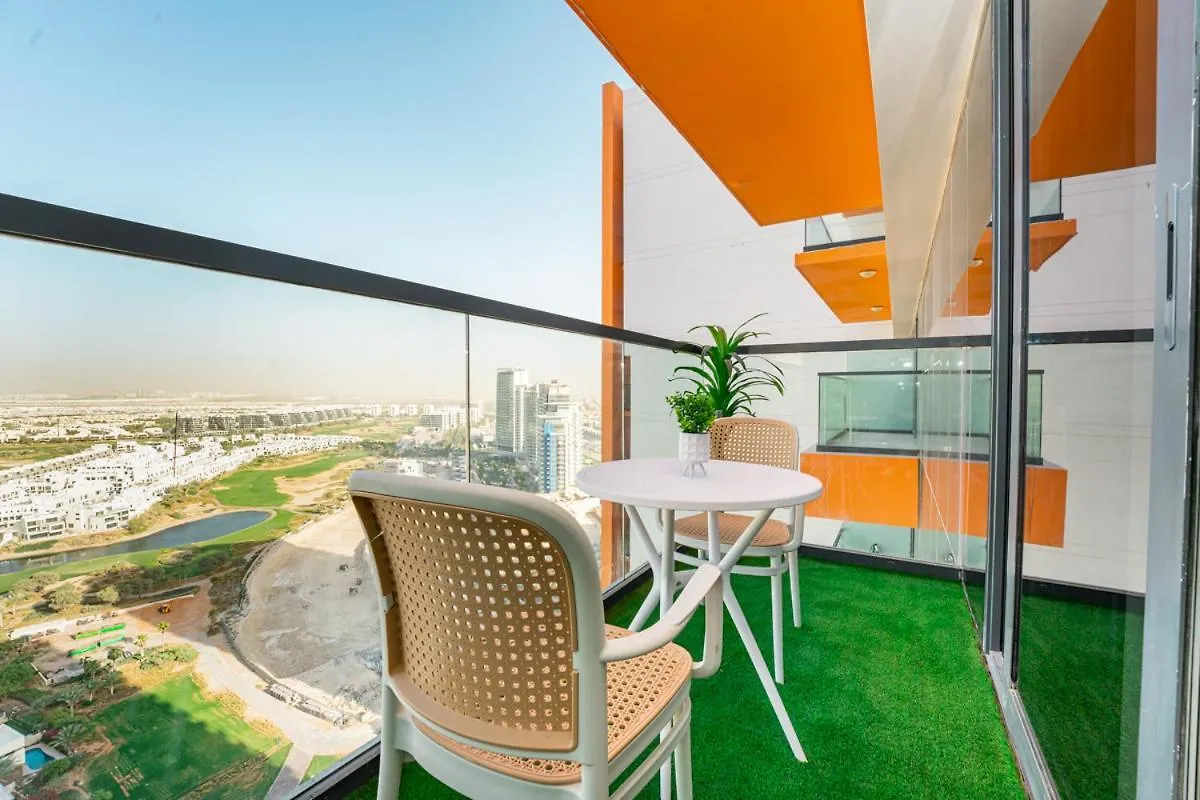 Designer 1Br I Golf View I Comfortably Sleeps 4 Dubai 0*,